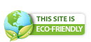 hosting eco friendly badge